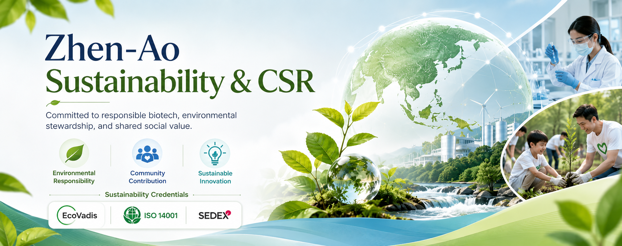 Zhen-Ao Sustainability & CSR with Certifications