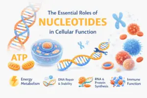 The essential role of nucleotides in cellular functions
