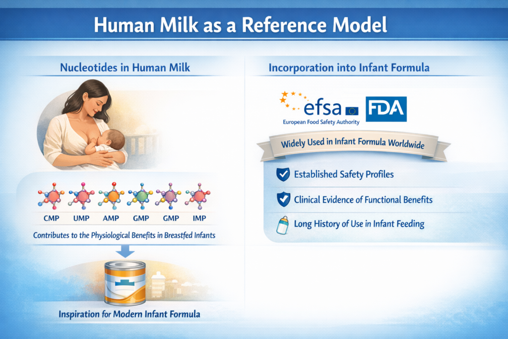 Human milk and infant formula comparison