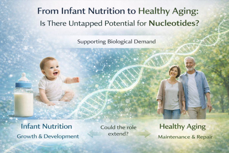 From Infant Nutrition to Healthy Aging: Expanding the Role of Nucleotides